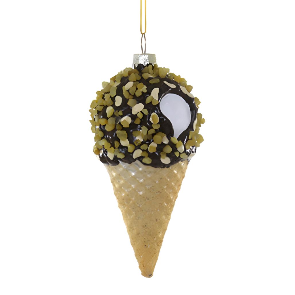 Drumstick Ice Cream Ornament