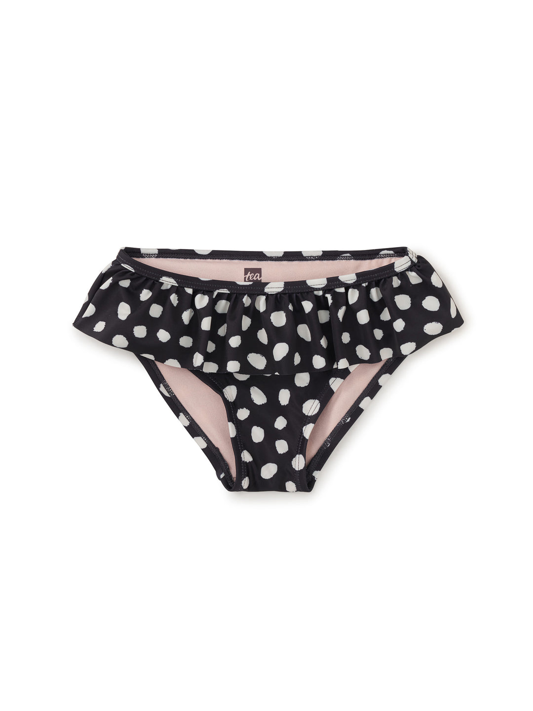 Jaguar Spot Dots Ruffle Bikini Bottom