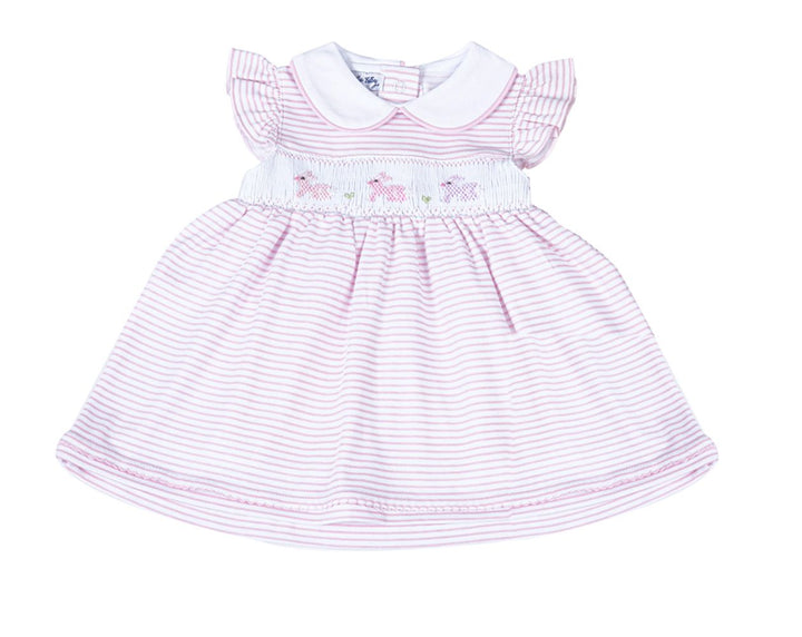 Hoppity Hop Smocked Flutters Dress