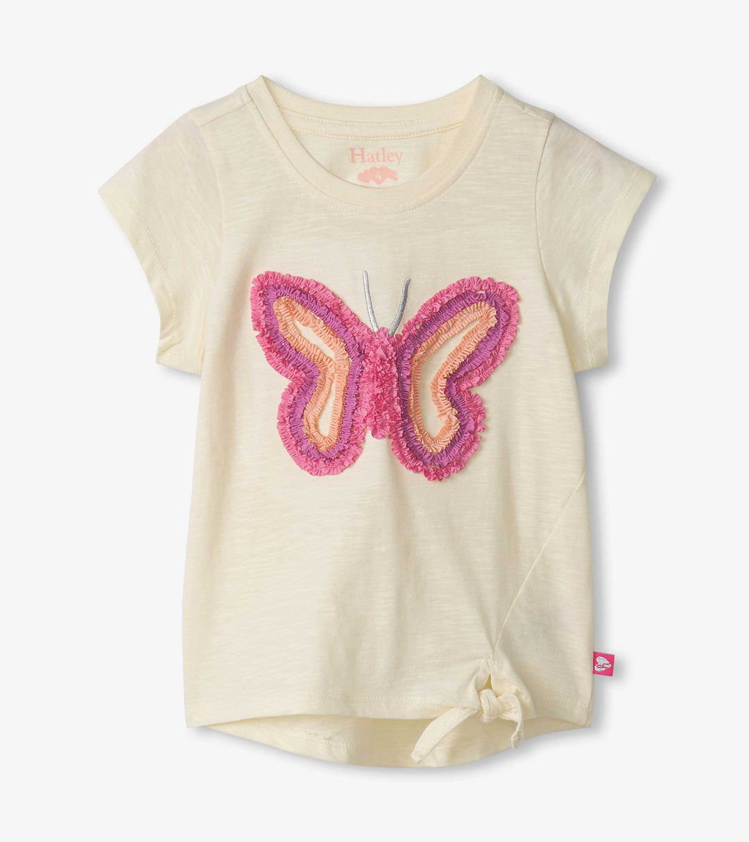 Afterglow Butterfly Tie Front Tee