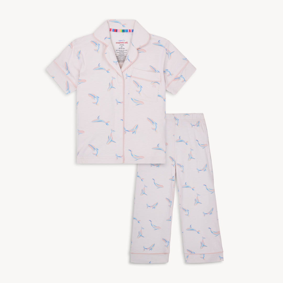 I Whale Always Love You Short Sleeve Pajamas