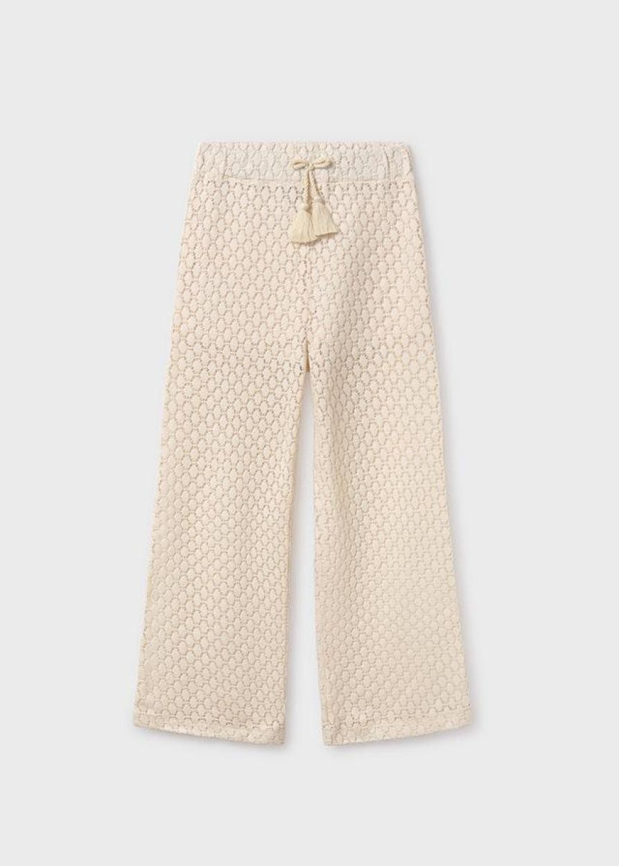 Eyelet Knit Pant