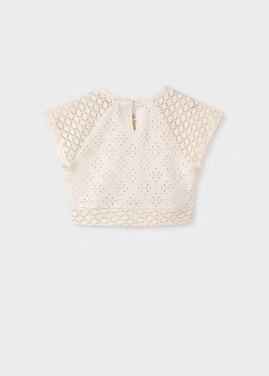 Eyelet Knit Top