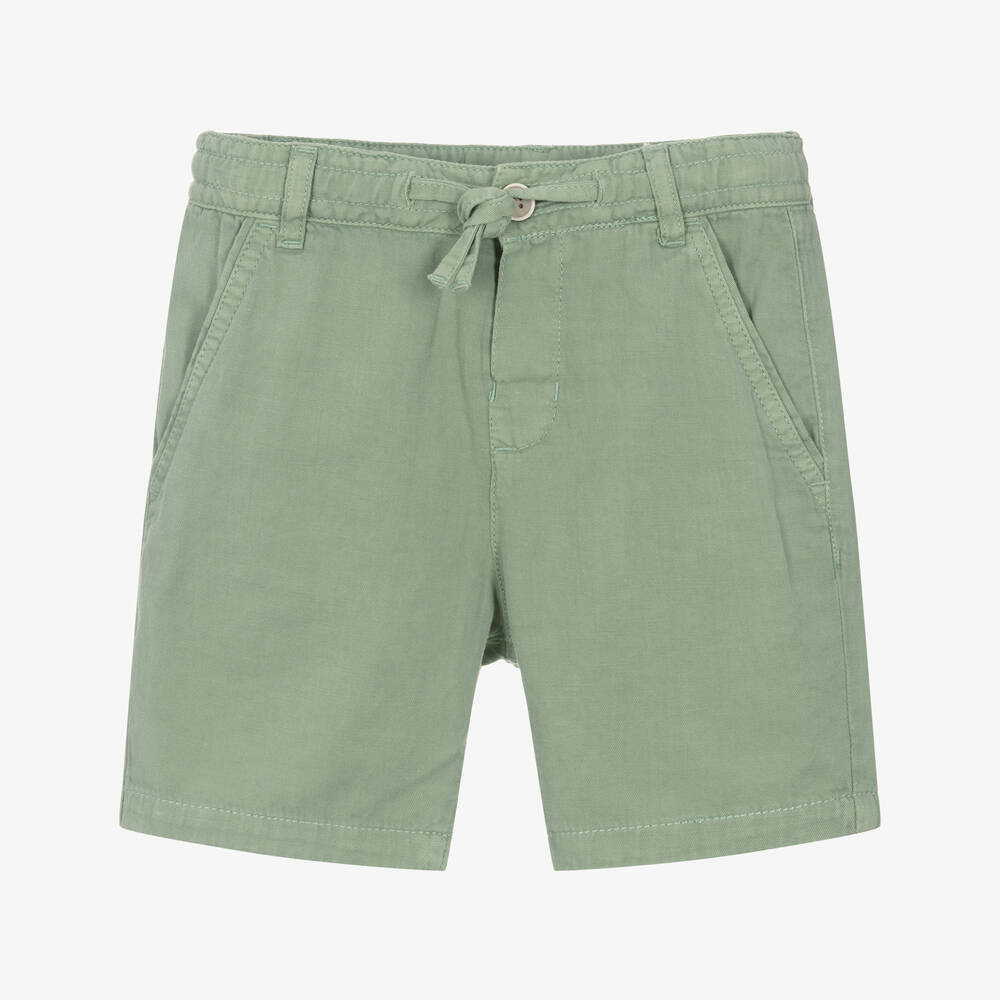 Linen Bermuda Shorts