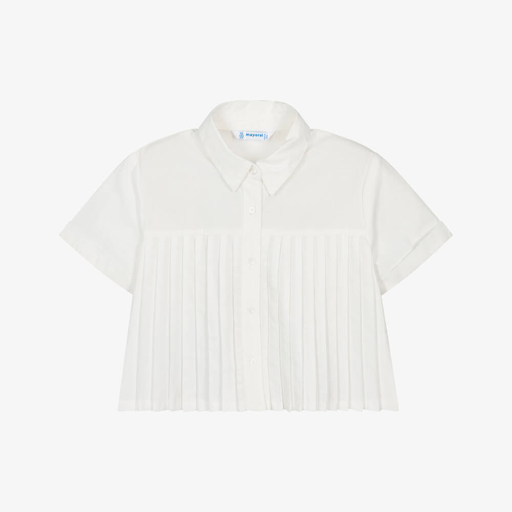 Pleated Blouse