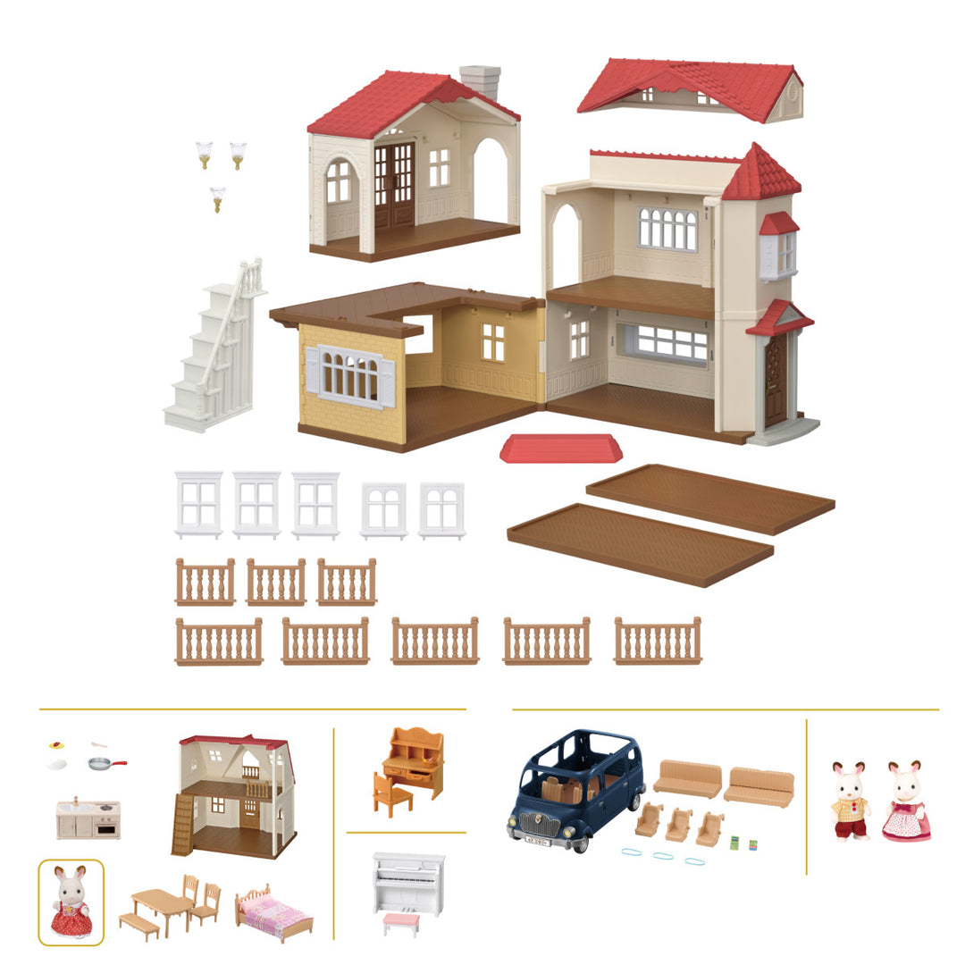 Red Roof Grand Mansion Gift Set