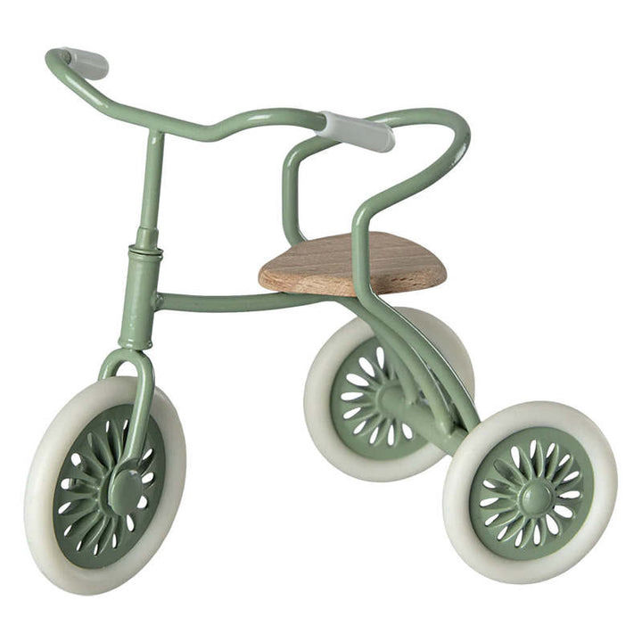 Maileg Abri A Tricycle Mouse Green