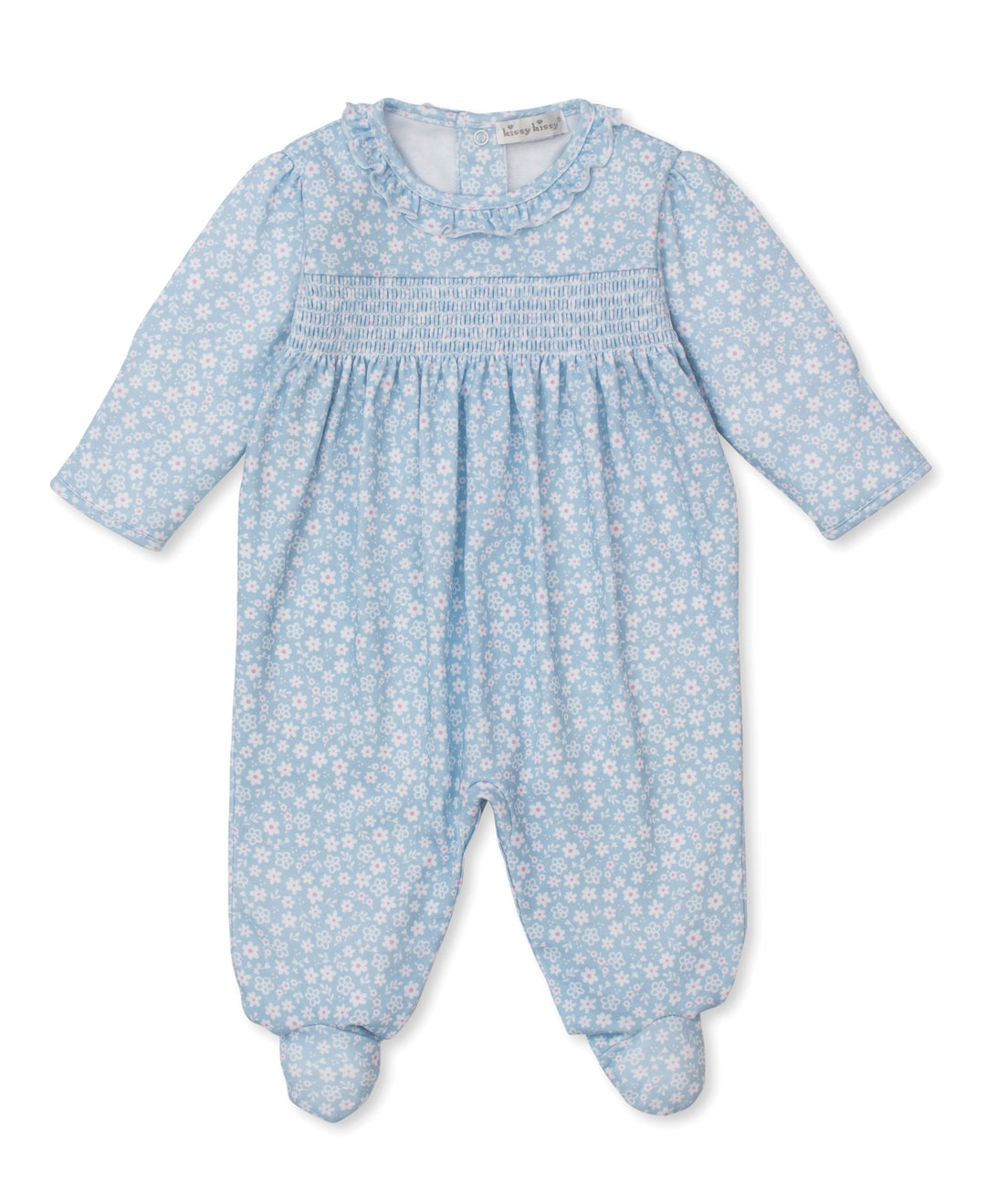 Fall in Bloom Smocked Footie
