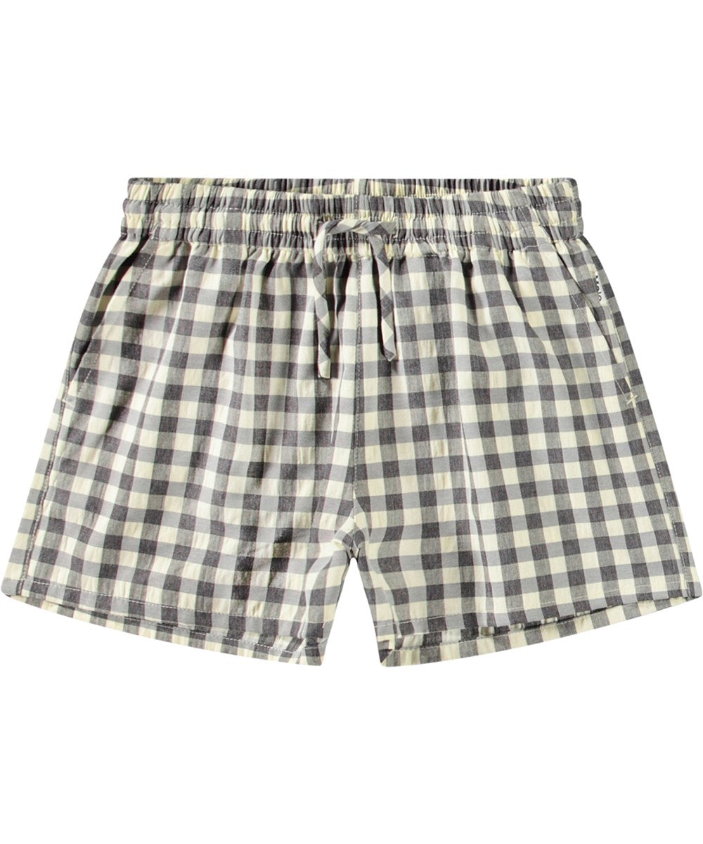Addie Checked Shorts