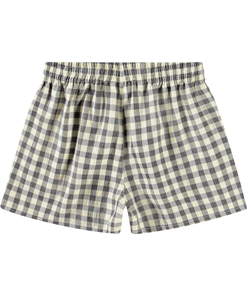 Addie Checked Shorts