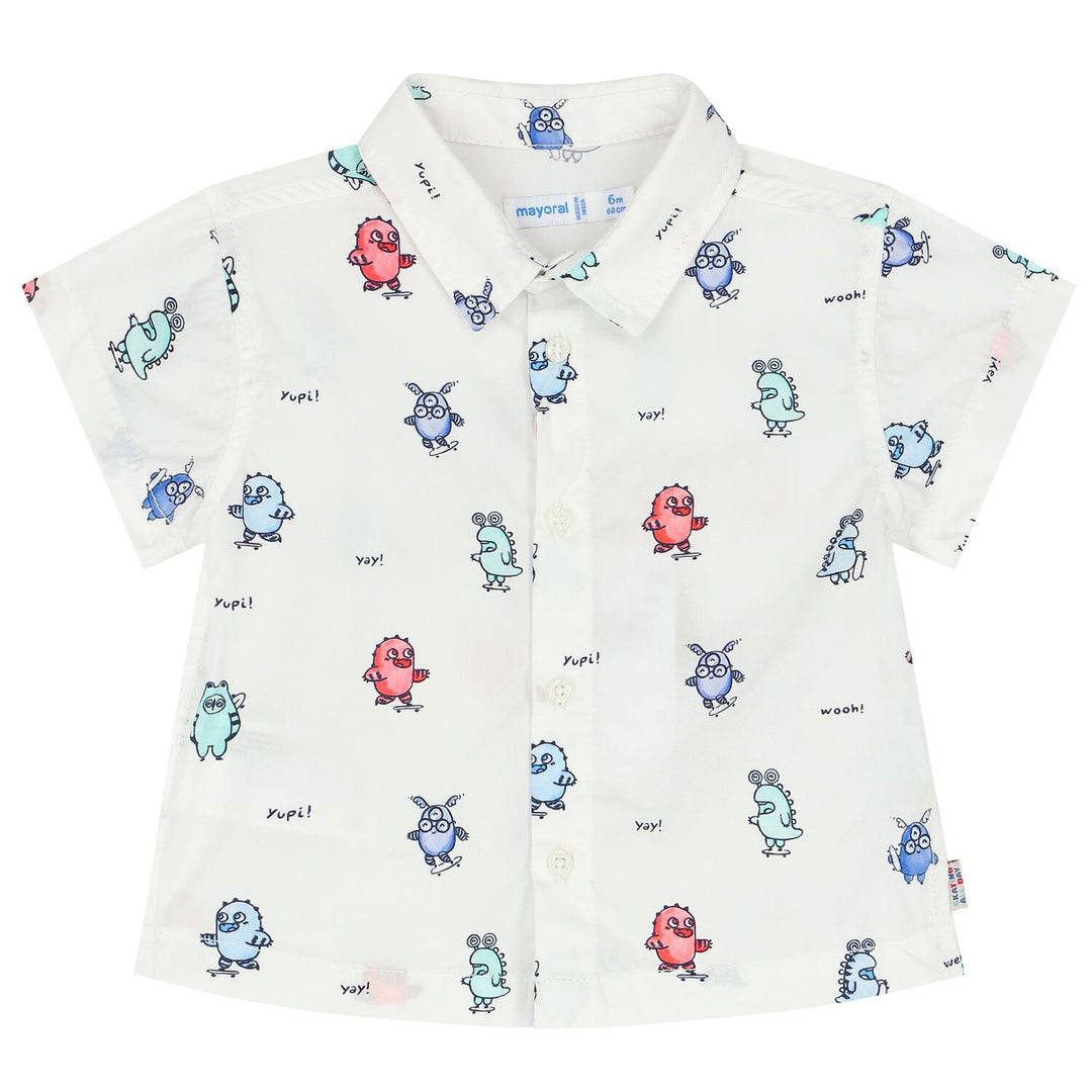 Monster Button Up Shirt