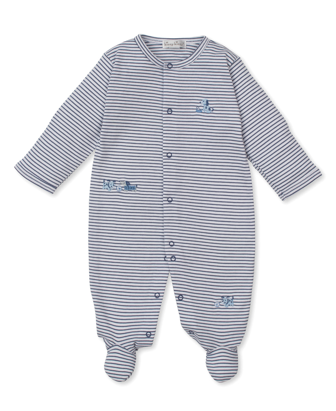 Puppy Park Fun Striped Footie