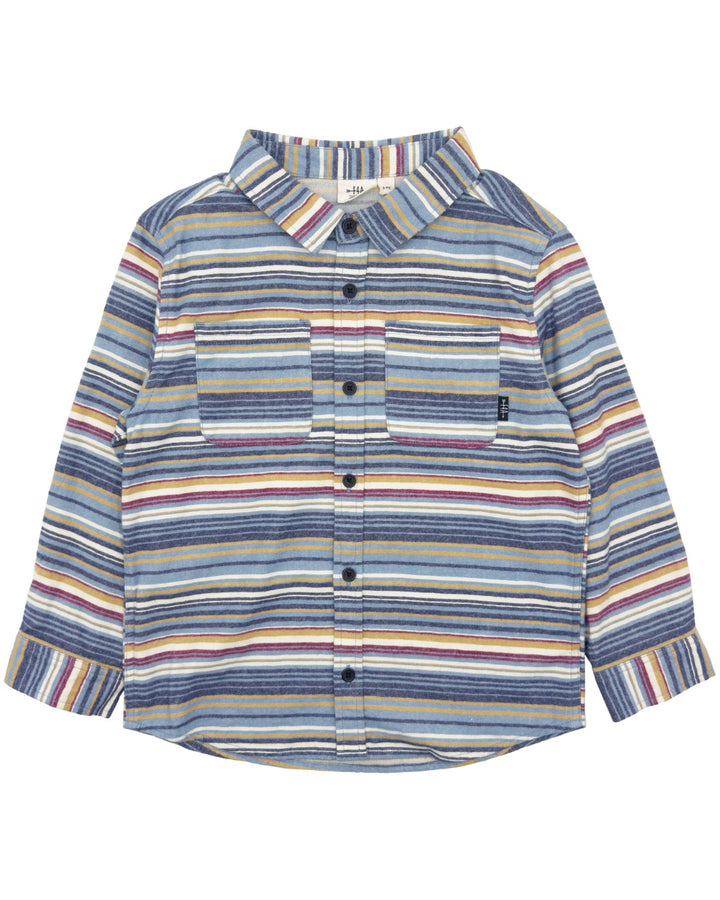 Sundown Stripe Flannel Multi