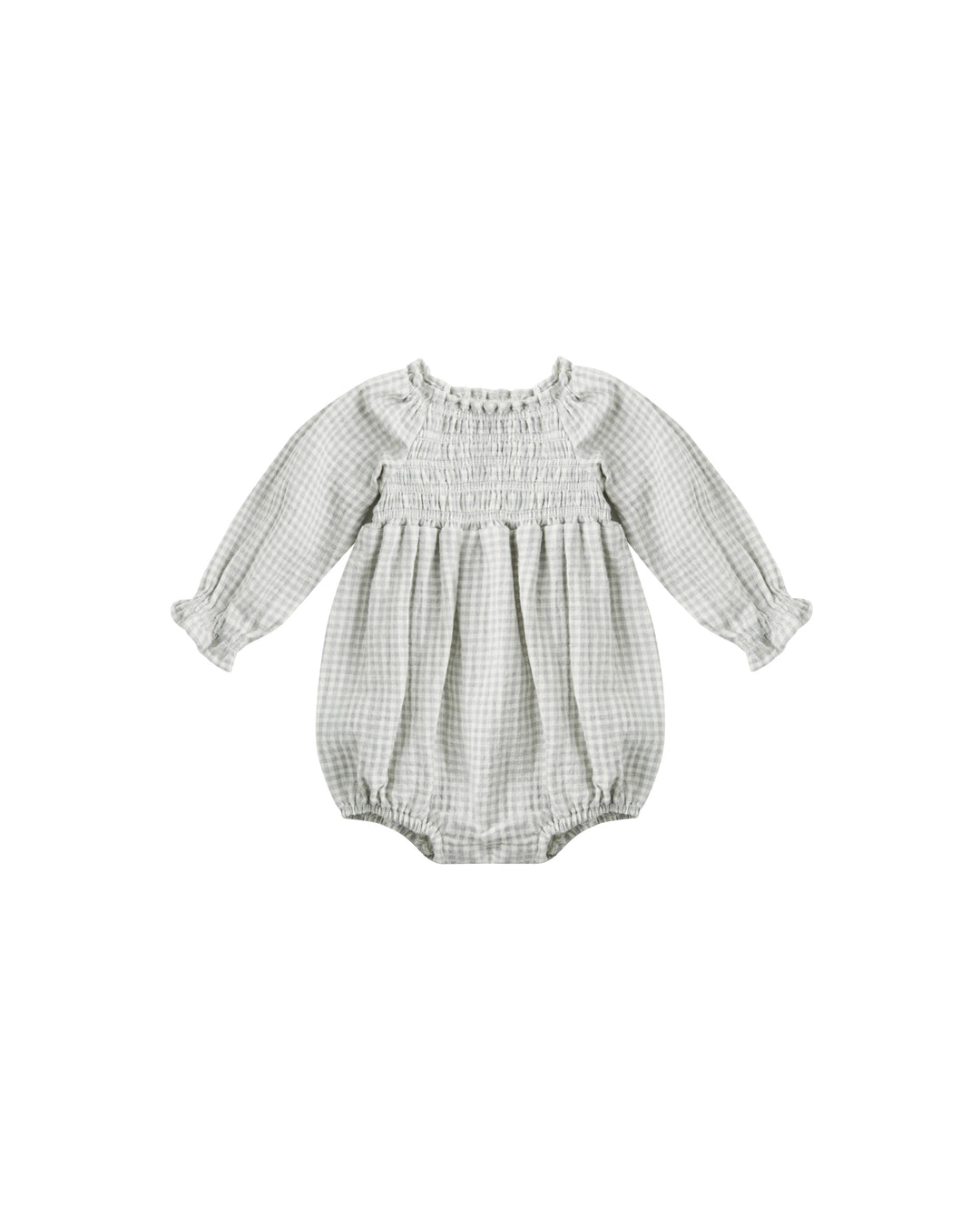 Eden Romper Blue Gingham