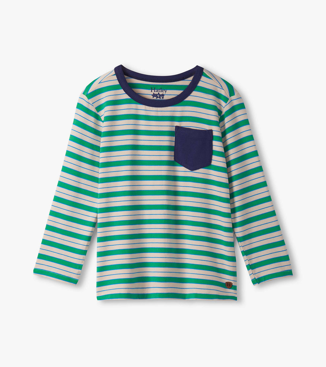 Blarney Stripes Long Sleeve Bamboo Tee