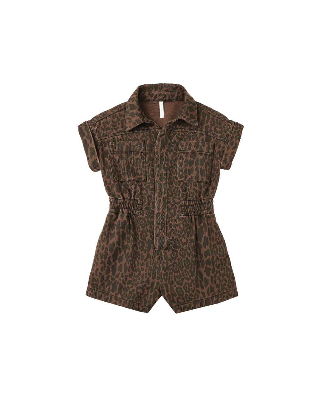 Leopard Utility Romper