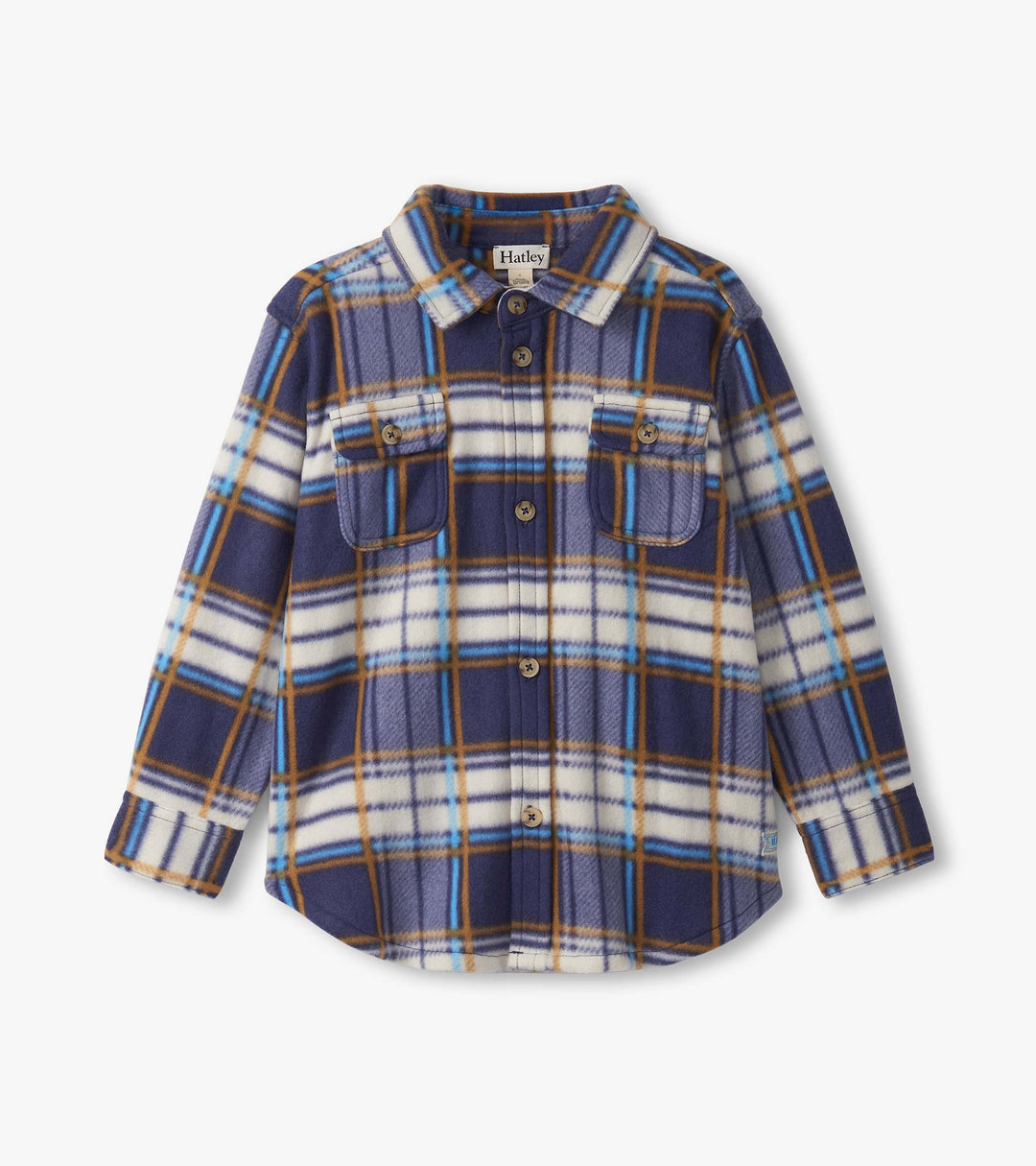Mountain Top Plaid Fleece Button Up