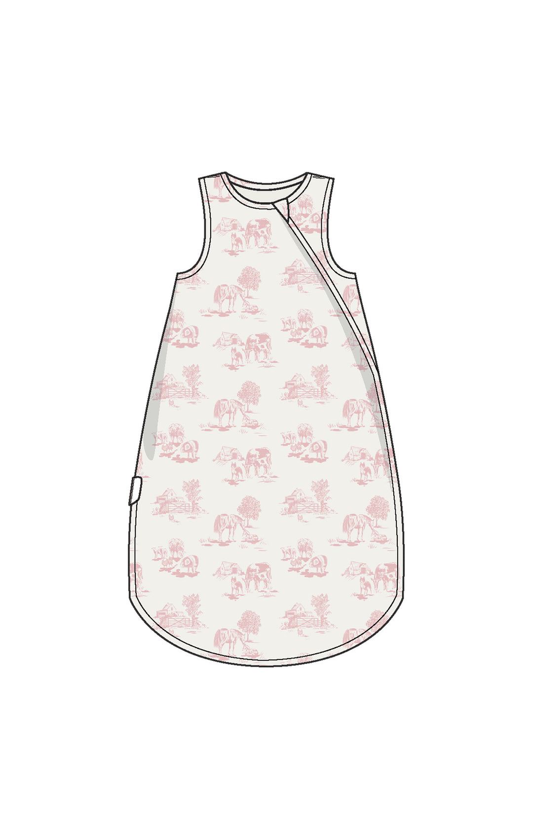 Farm Toile Sleep Bag