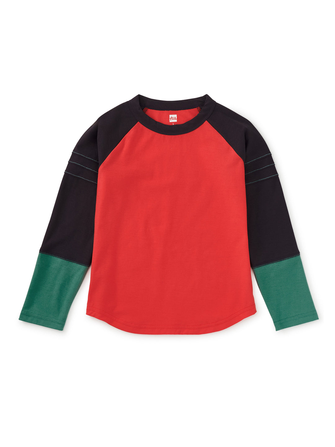 Scarlet Colorblock Raglan