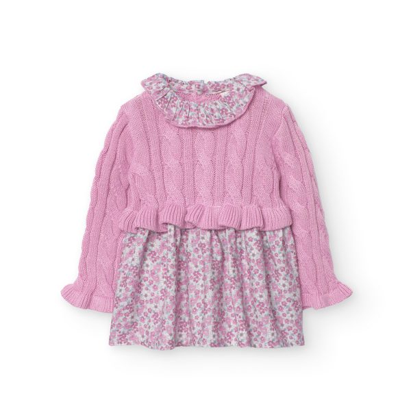 Floral Sweater Dress