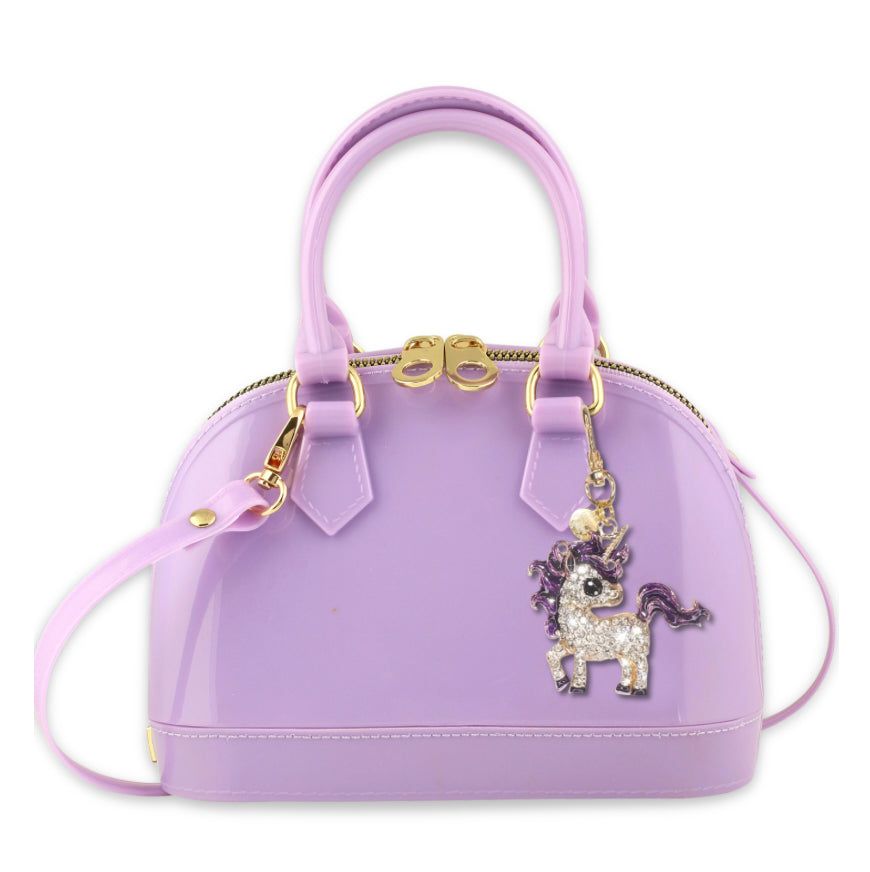 Cate Lavender Unicorn Purse