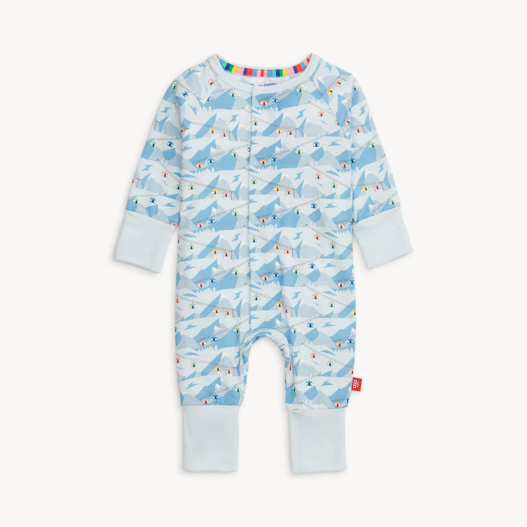 Blue Apres Modal Magnetic Coverall