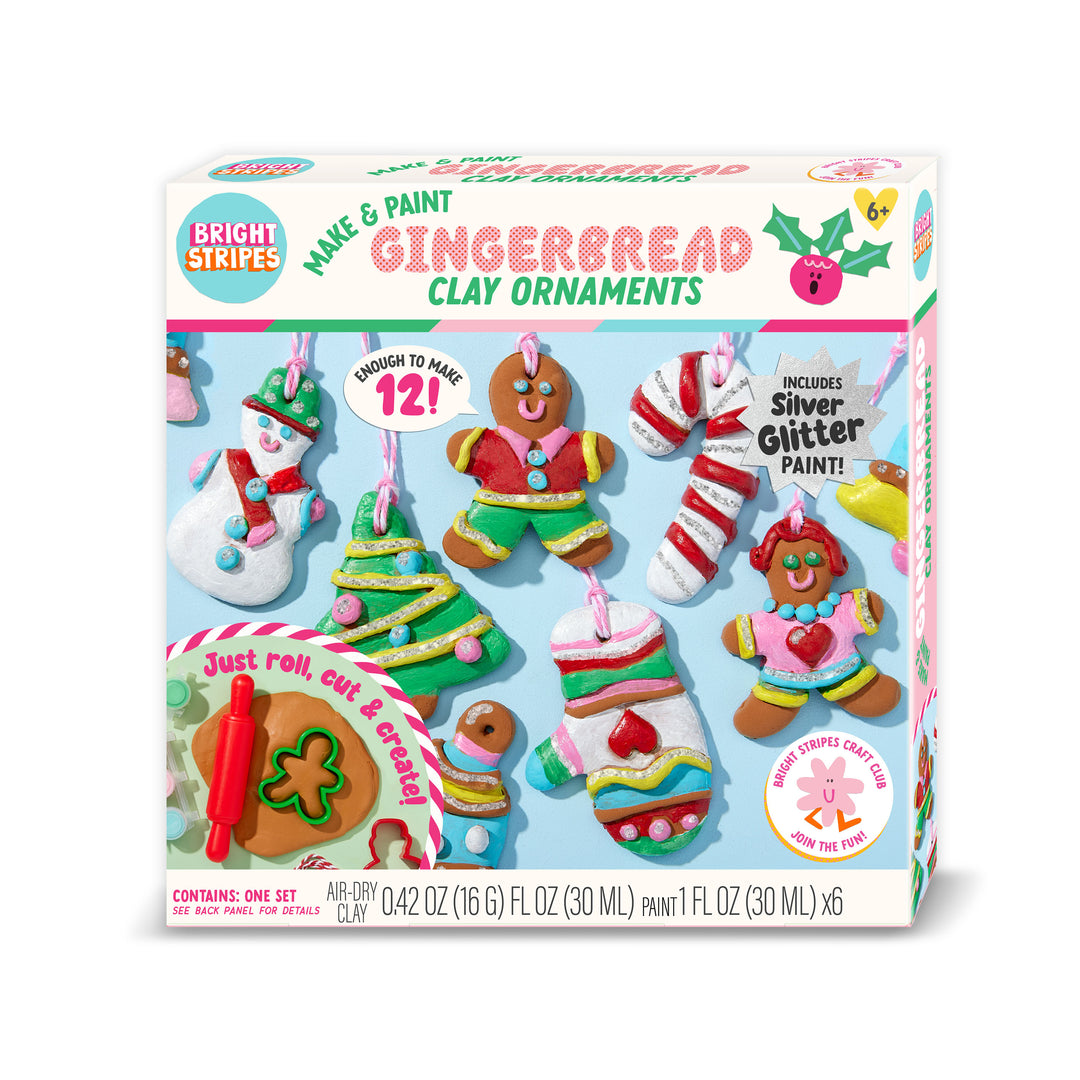 Make & Paint Gingerbread Ornaments
