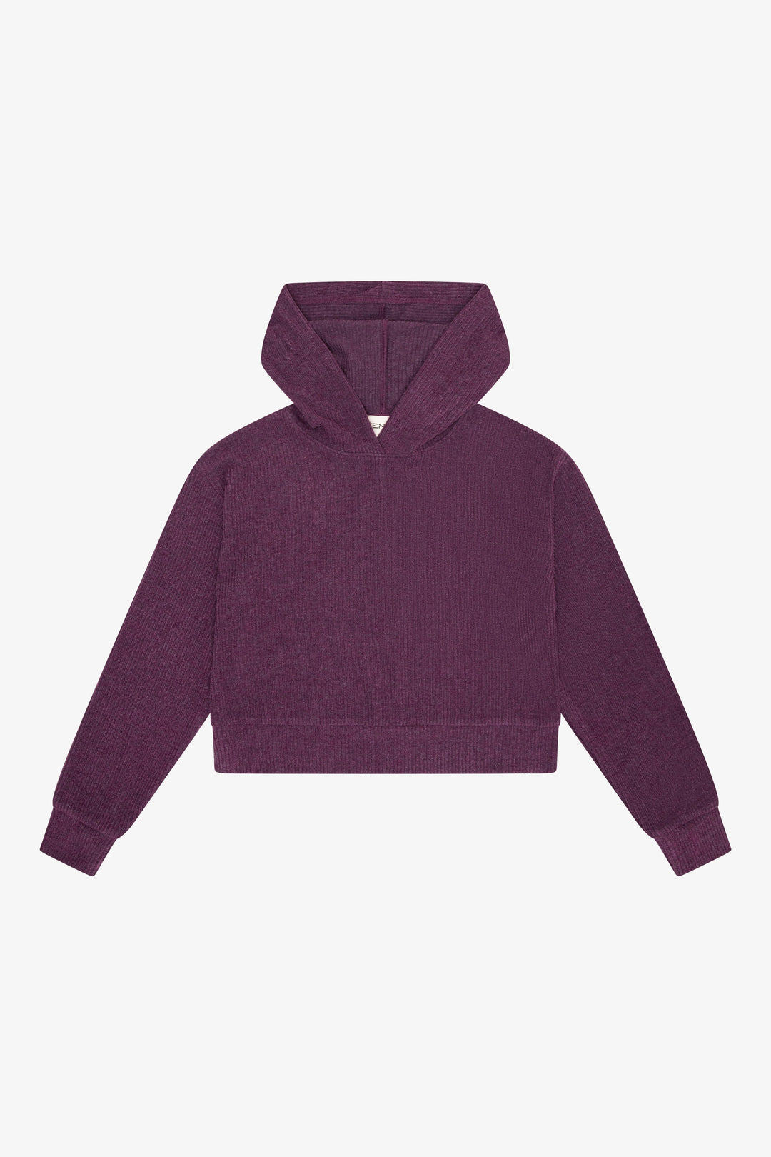 Hacci Rib Box Hoodie Pullover