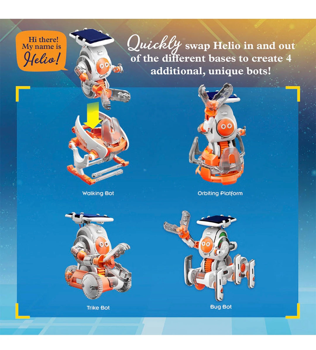 Solar Bots cosmic explorers