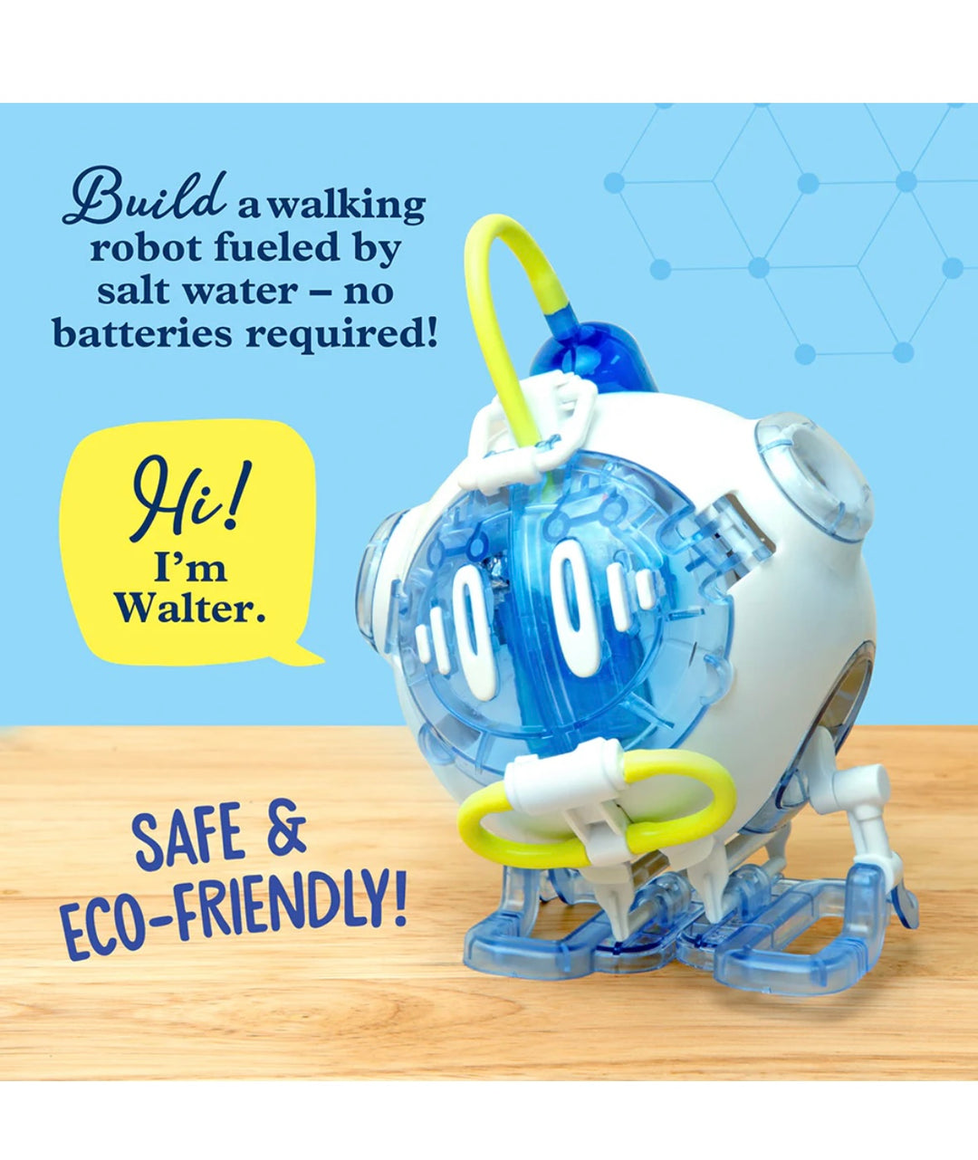 Saltwater fuel cell robot