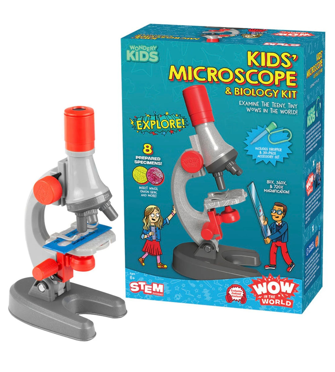 Kids Microscope & Biology kit