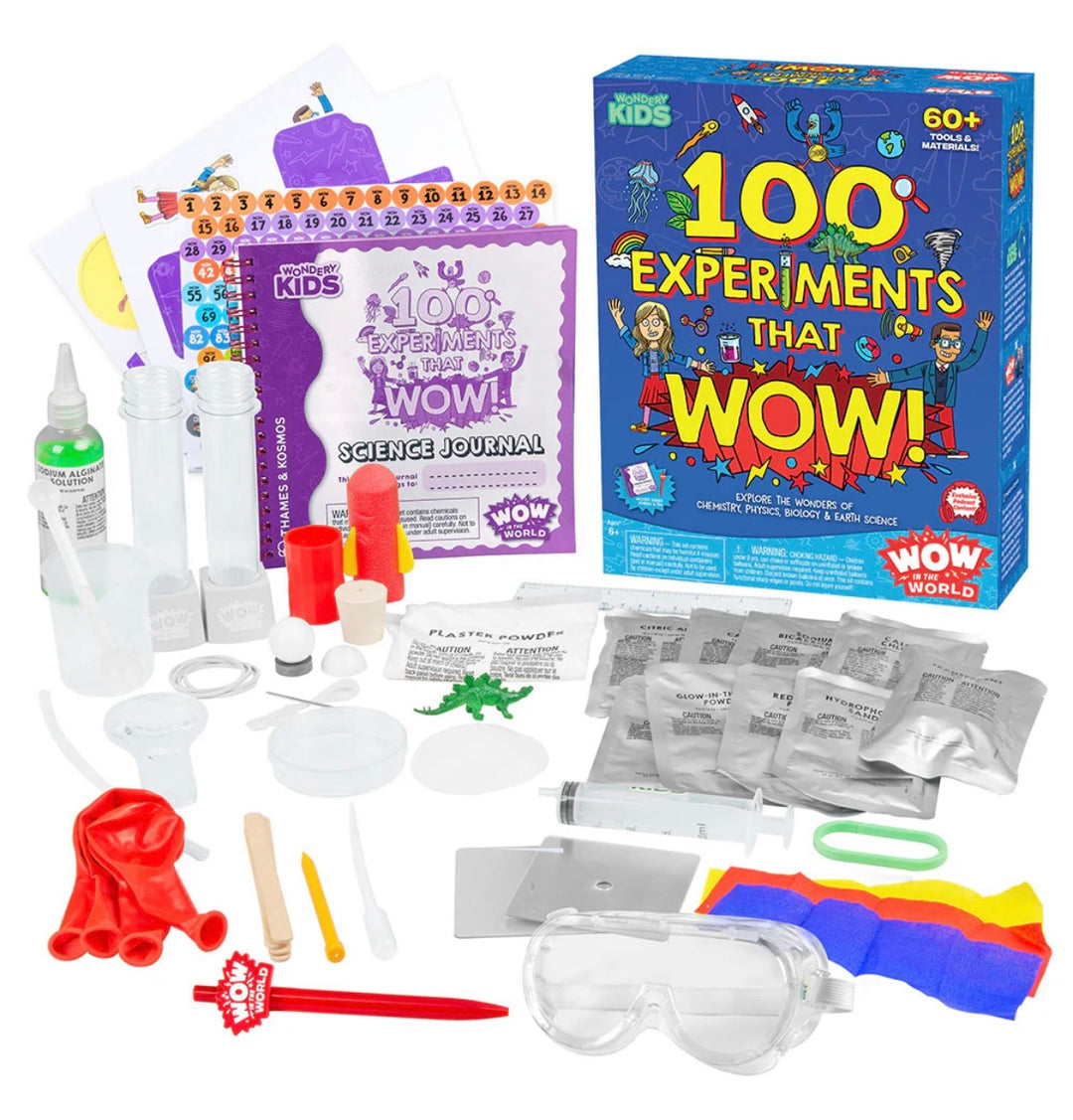 100 experiments that WOW