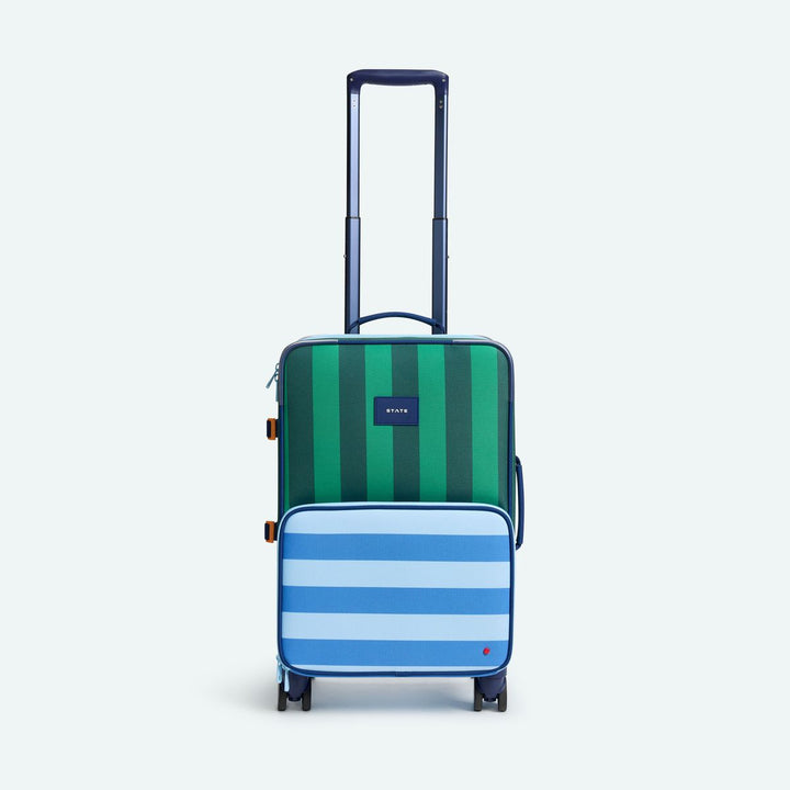 Logan Carry-On Suitcase Stripe
