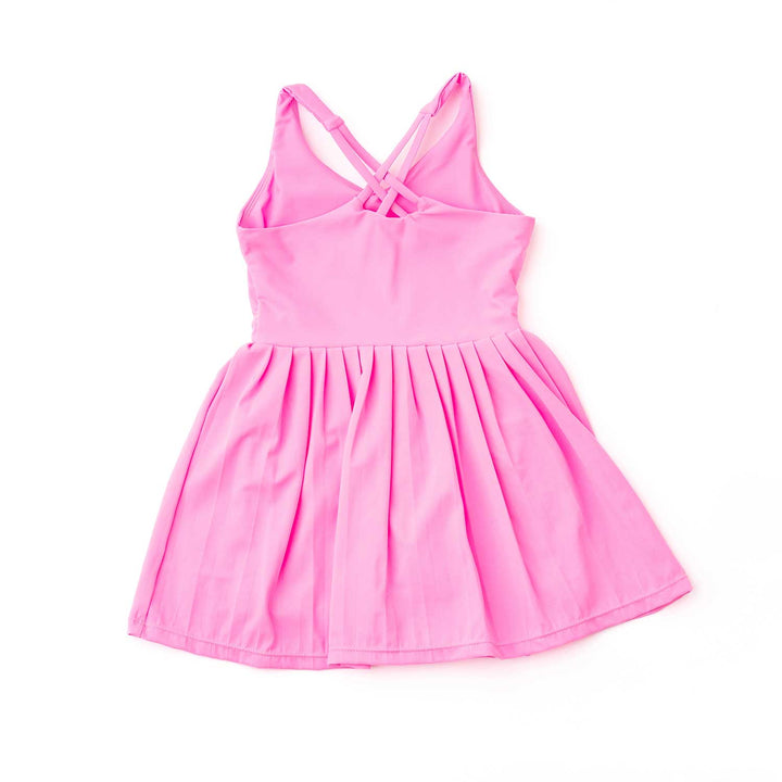 Pleated Active Dress Pink