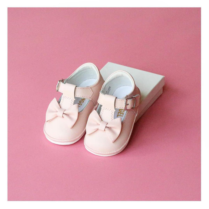 Minnie Bow Leather Mary Jane Pink Shoe
