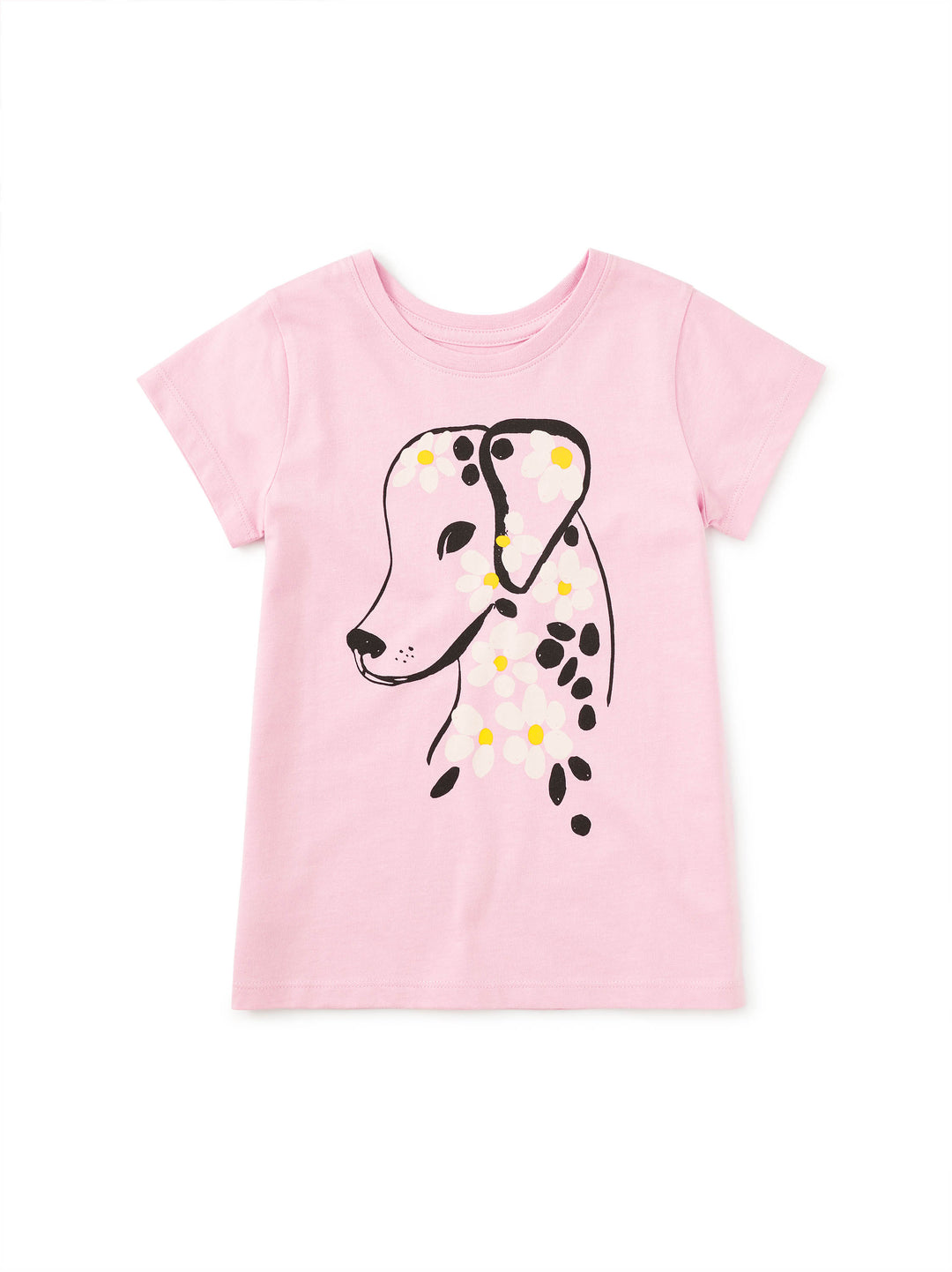 Flowery Dalmatian Graphic Tee