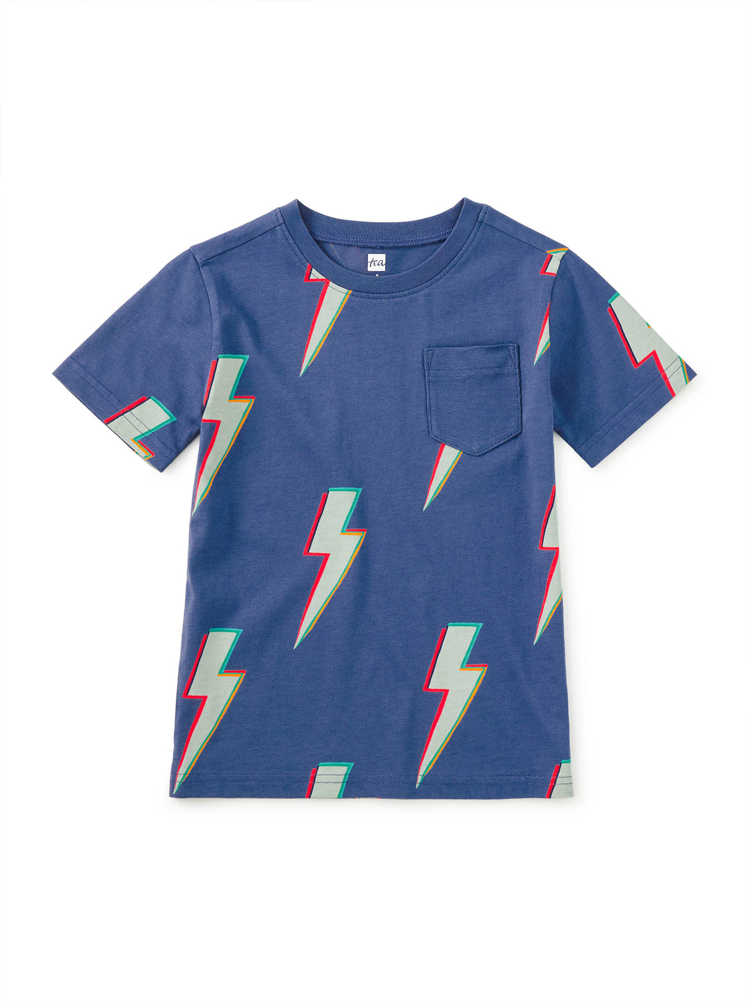 Lightning Bolts Pocket Tee