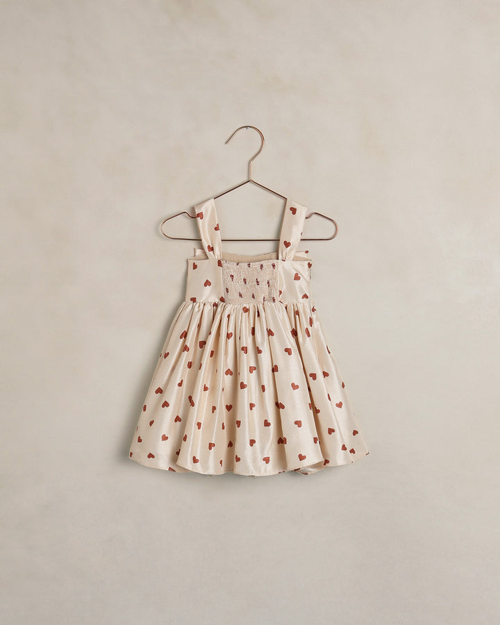 Cindy Dress Red Hearts