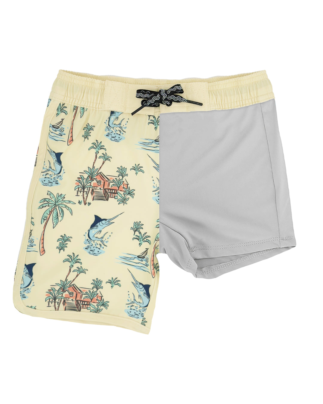 Scallop Boardshort in Sun Glow