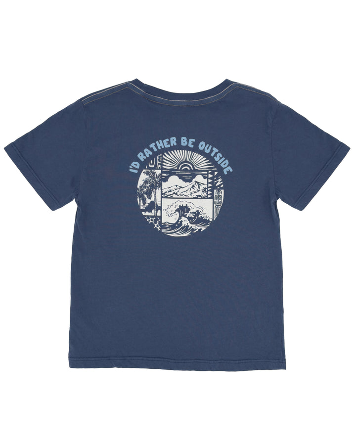 Outside Vintage Tee Navy