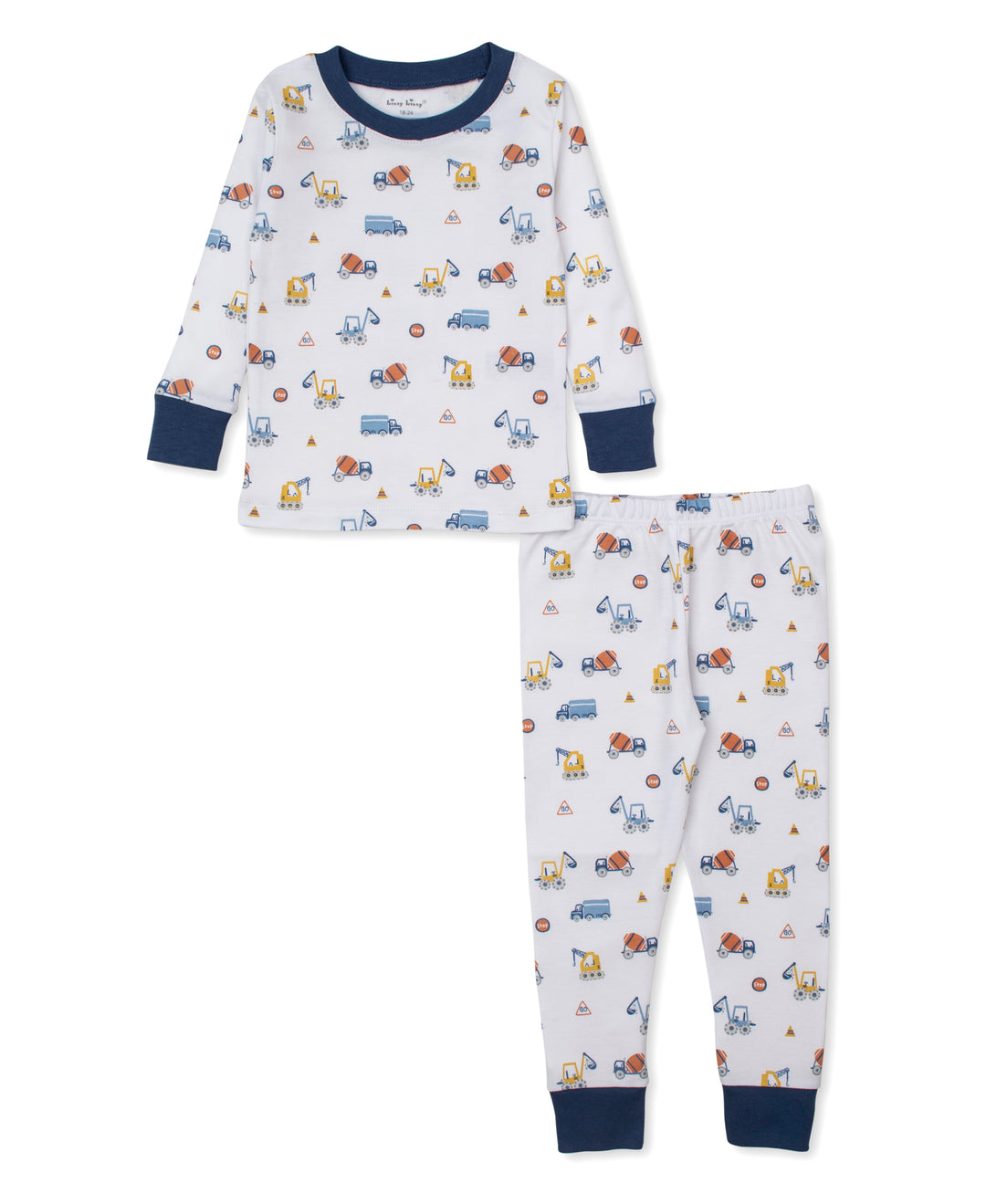 Construction Roadwork Pajama Set