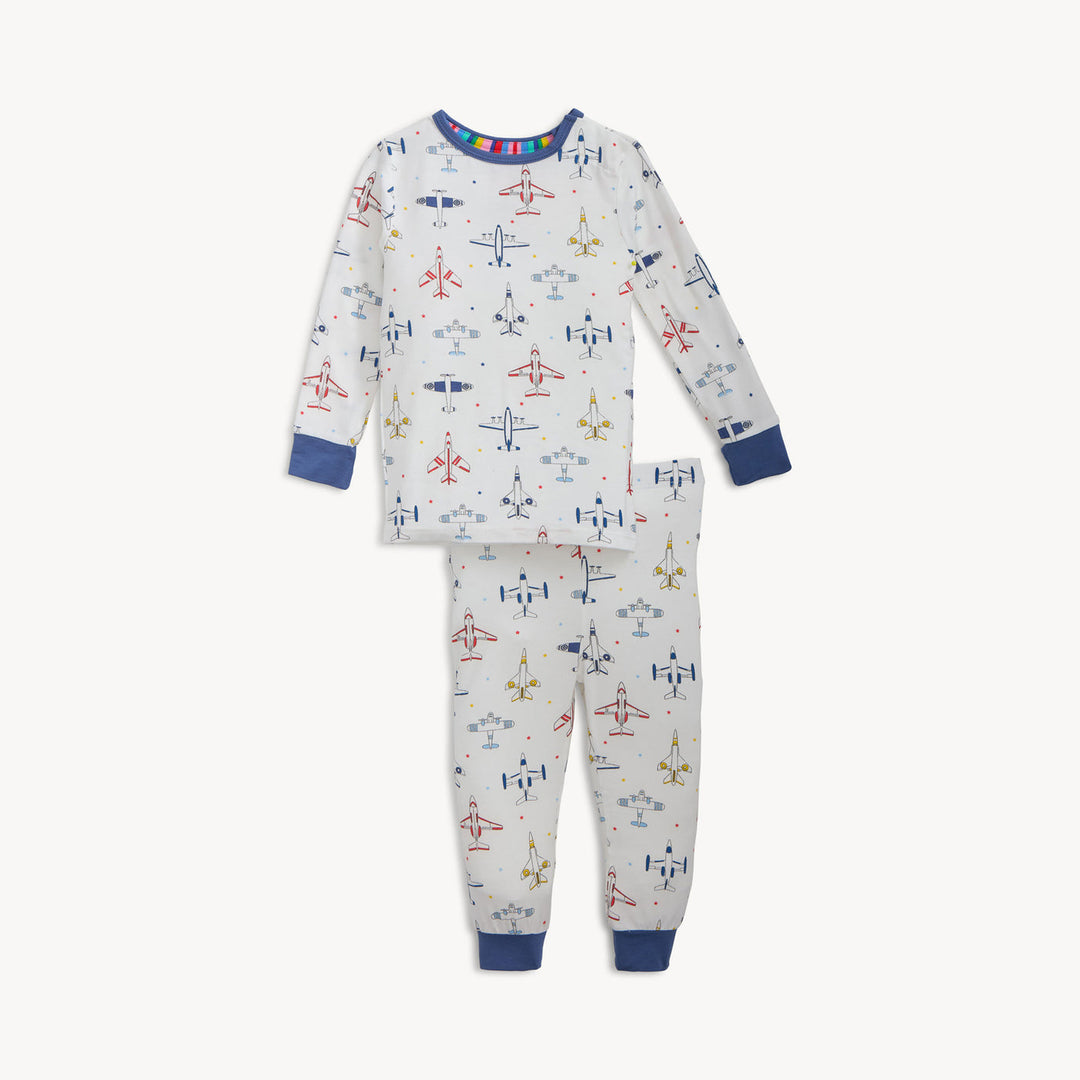 Just Plane Fun Magnetic Pajama Set