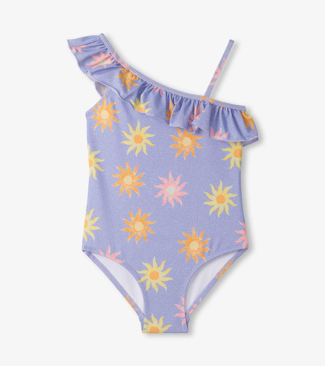 Faded Suns Ruffle Trim Swimsuit