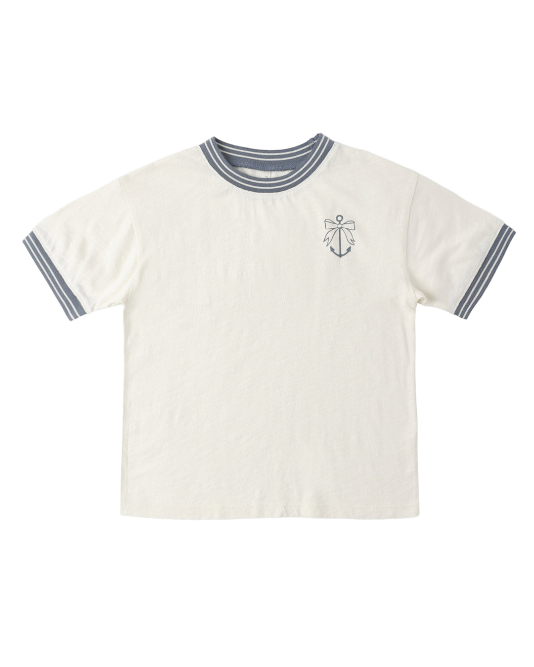 Ringer Tee Anchor Bow