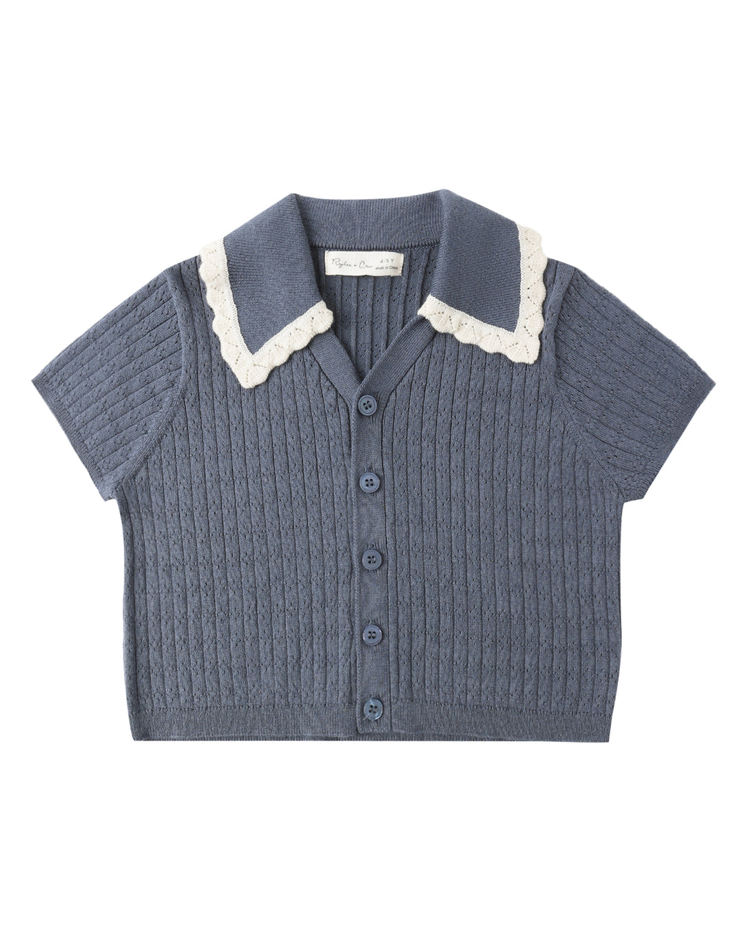 Sloane Knit Top Marine