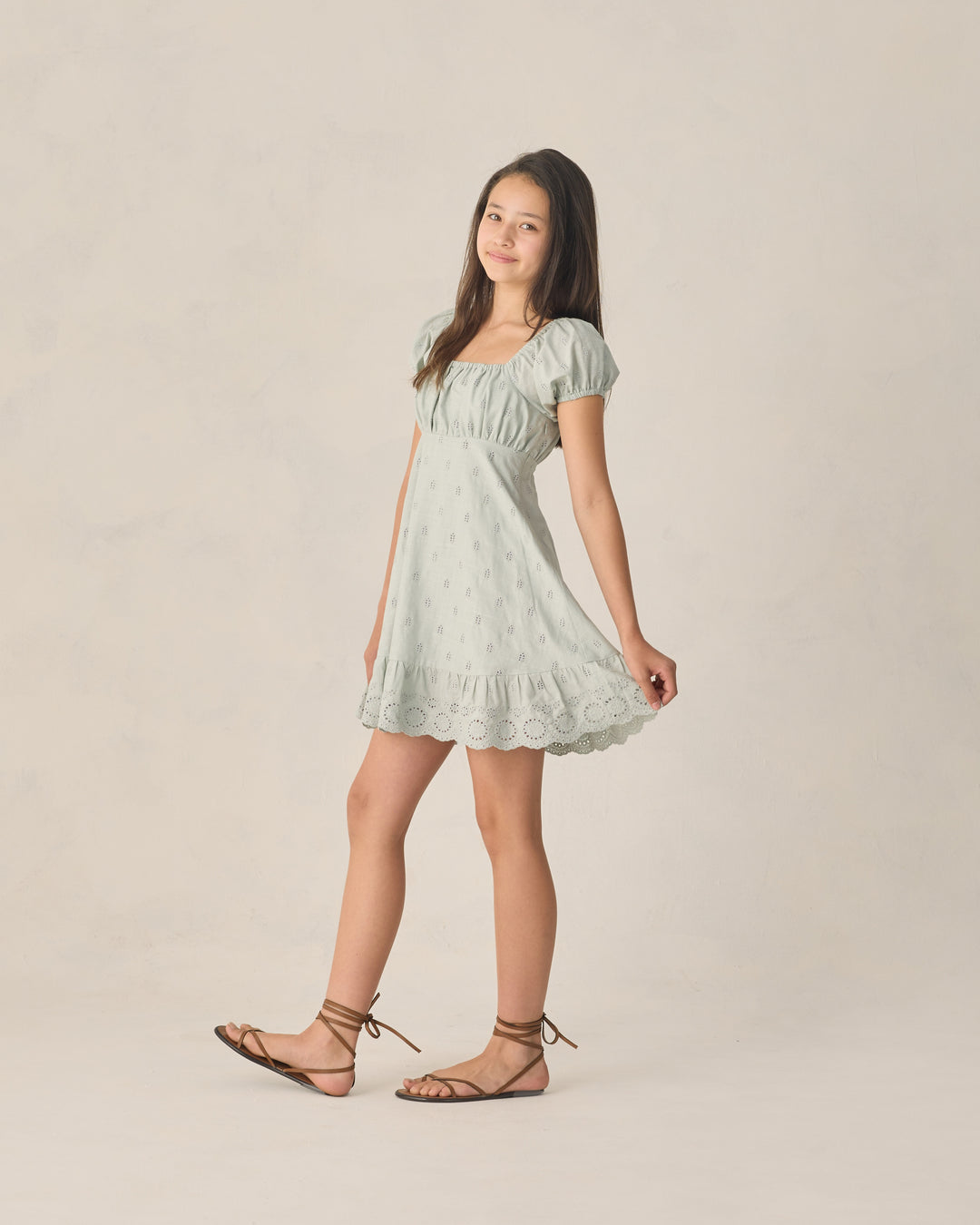 Teen Liv Dress Seafoam