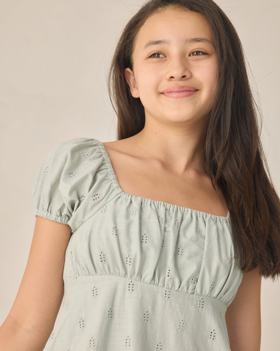Teen Liv Dress Seafoam