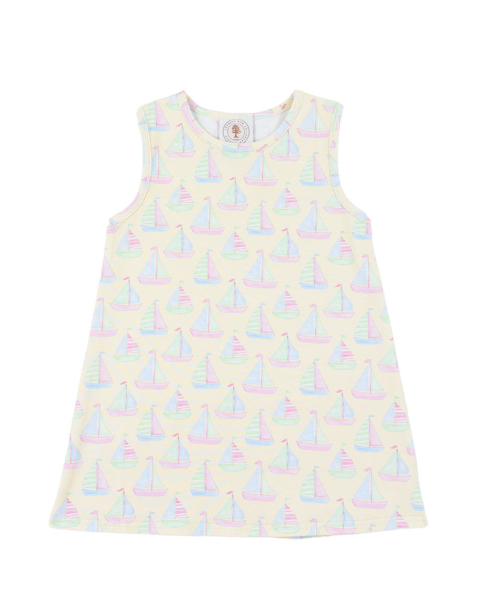 Seas the Day Sleeveless Susie Swing Dress