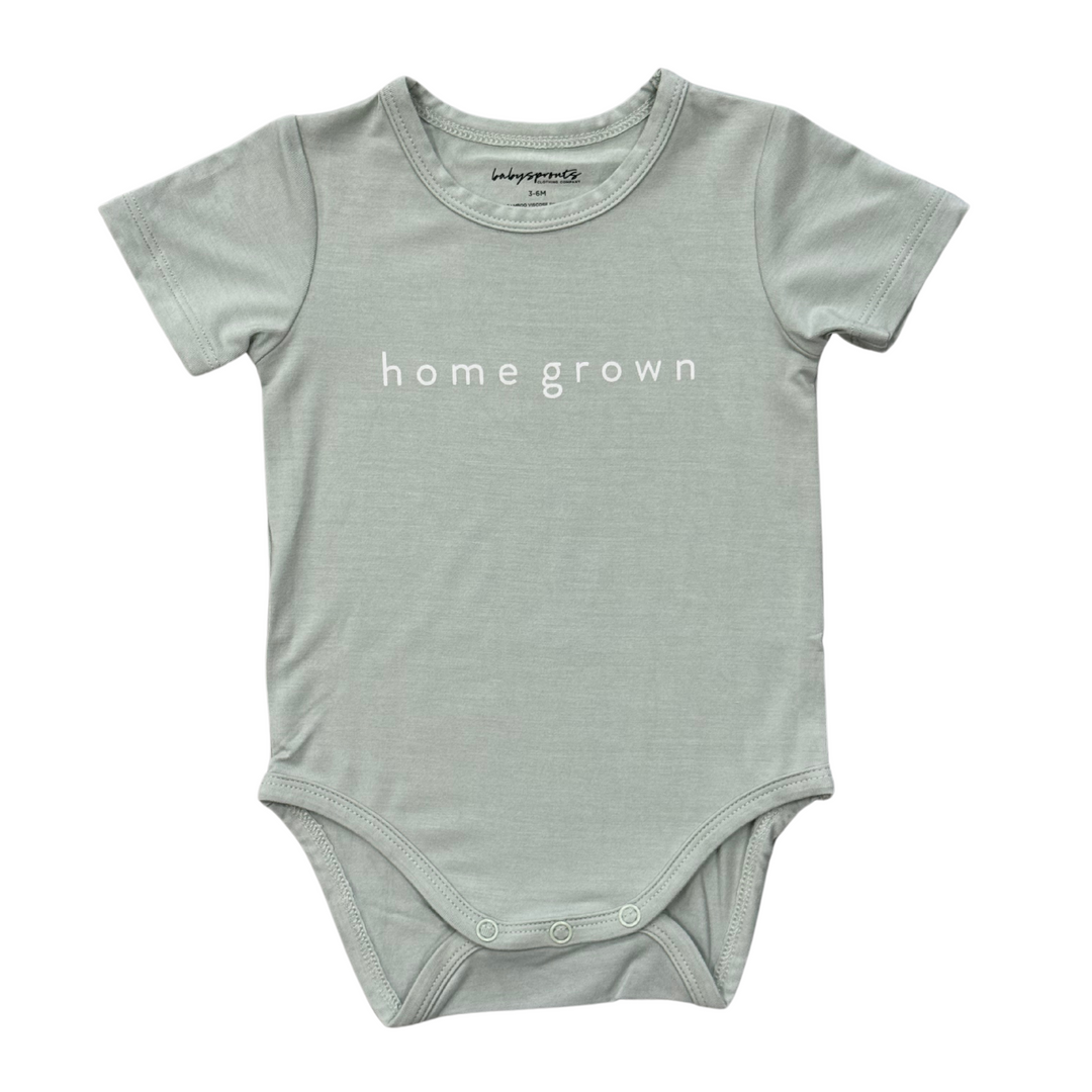 Home Grown Short Sleeve Bodysuit