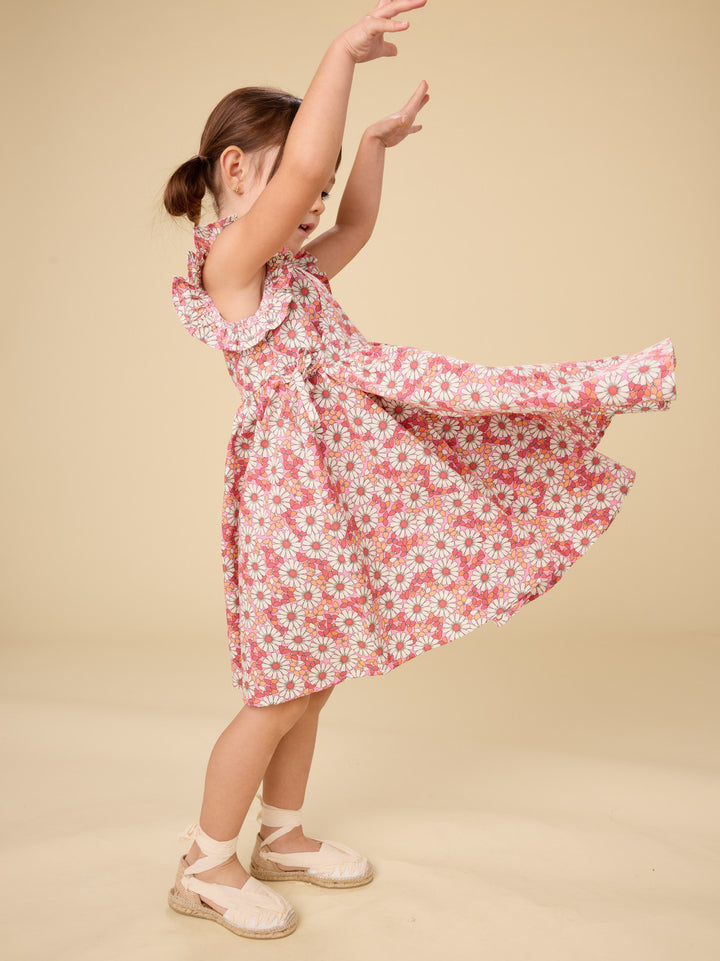 Daisy Deluxe Full Sweep Wrap Dress